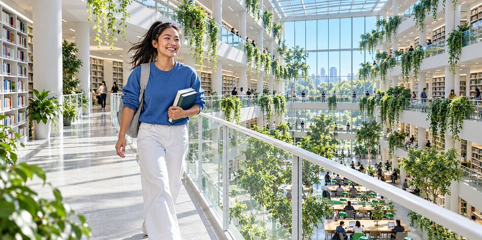Eight thousand readers a day at the new library