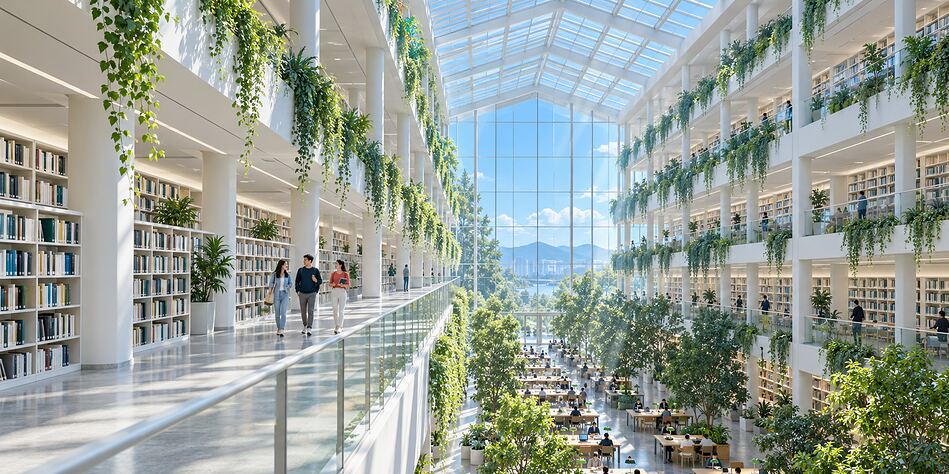 Eight thousand readers a day at the new library